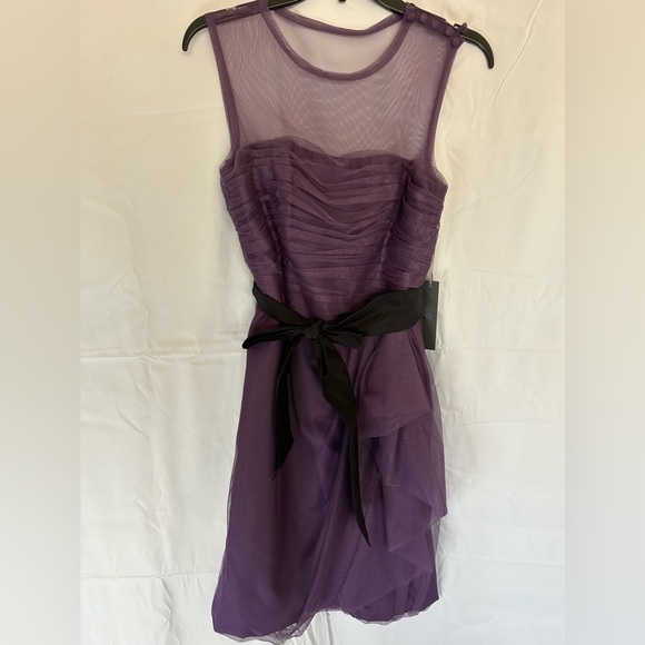 NWT Vera Wang White Label Dress in Amethyst - Size 6 - Picture 2 of 8